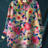 Viola - blusa floral leve