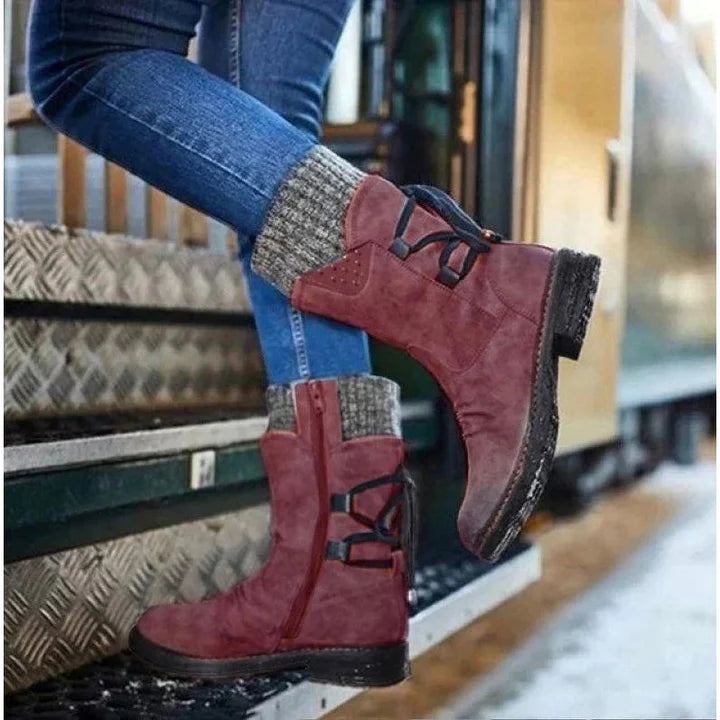 Sierra| Botas de inverno com cadarço
