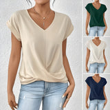 Ziva | Camiseta Casual com Decote em V