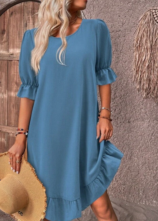Josefa - Vestido midi confortável