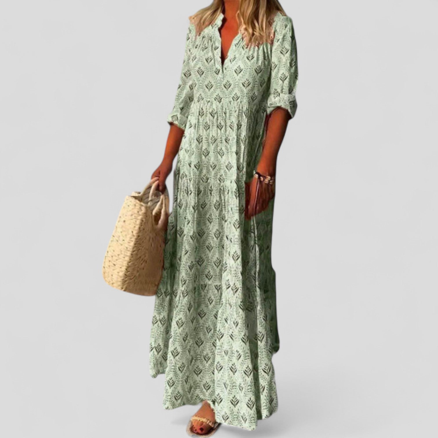 Marcivine | Vestido Maxi Sofisticado