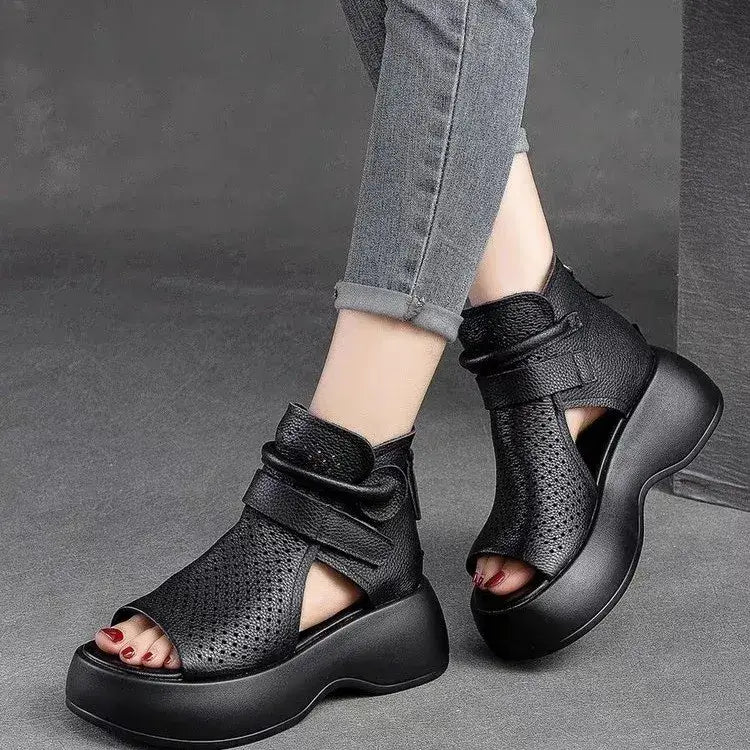 Zapatos ortopédicos de cuero