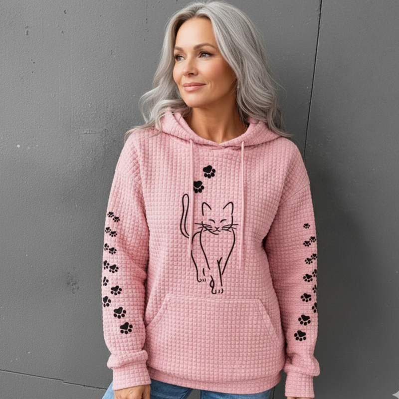 Sweat Mia Cat — conforto, estilo e um toque de ternura felina