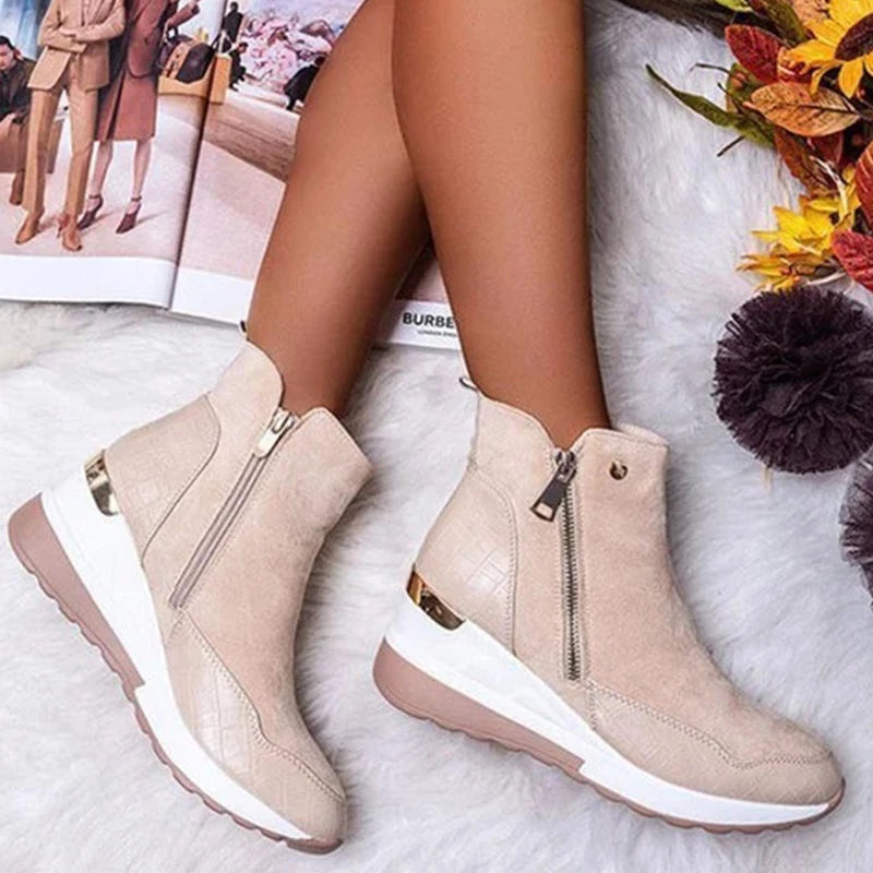Aria -  Bota Ortopédica com Fecho Lateral