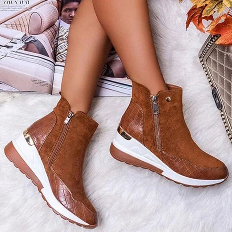 Aria -  Bota Ortopédica com Fecho Lateral