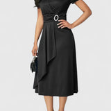 Zhyrelle | Vestido Midi Elegante