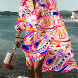 Calogera - Elegante Vestido Camisa