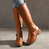 Giana - Bota em Couro Premium