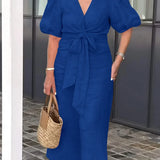 Natasha - Vestido Elegante com Decote em V