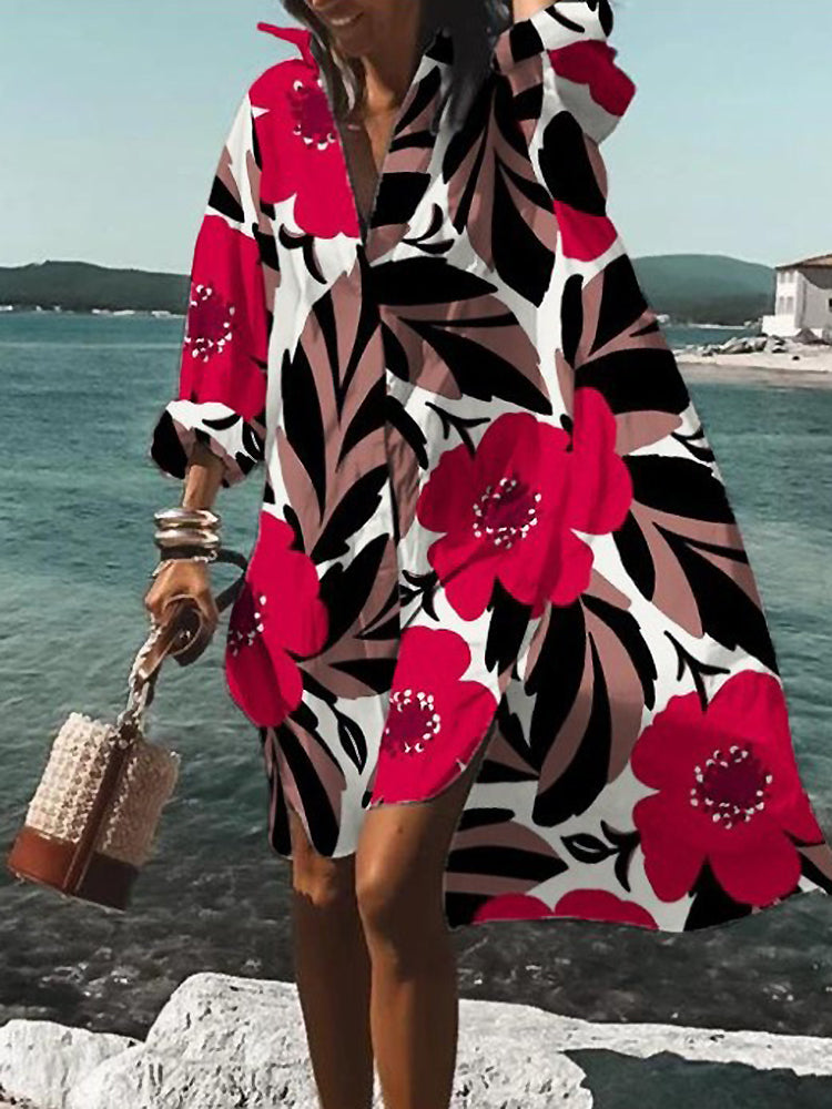 Calogera - Elegante Vestido Camisa