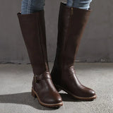 Giana - Bota em Couro Premium