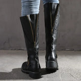 Giana - Bota em Couro Premium
