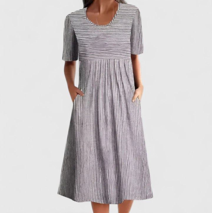 Felyzette | Vestido Midi Confortável