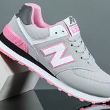Tênis NB® - Cinza / Rosa