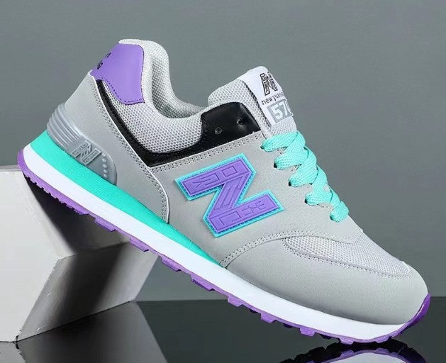 Tênis NB® - Cinza / Roxo