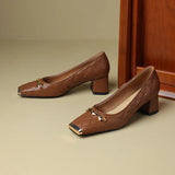 Penelope - Sapato de Salto em bloco