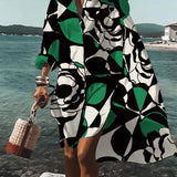 Calogera - Elegante Vestido Camisa