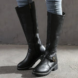Giana - Bota em Couro Premium