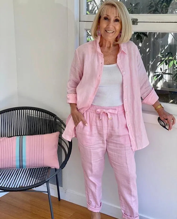 Julia – Conjunto Casual Primavera Outono (2 Peças)