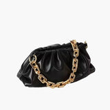 Verena | Bolsa feminina moderna com corrente dourada
