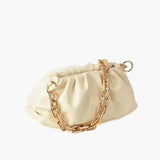 Verena | Bolsa feminina moderna com corrente dourada