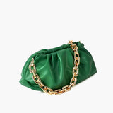 Verena | Bolsa feminina moderna com corrente dourada