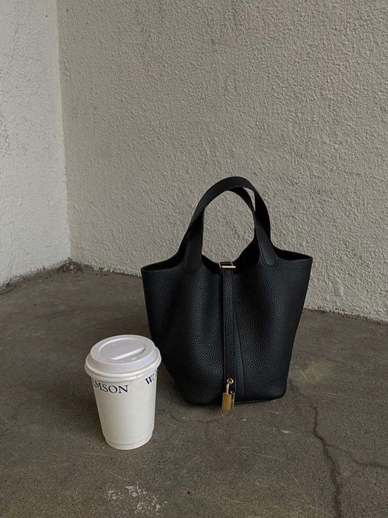 Bolsa de couro Pia