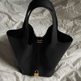 Bolsa de couro Pia
