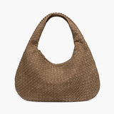 Bolsa de camurça trançada XL