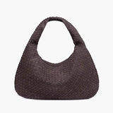 Bolsa de camurça trançada XL