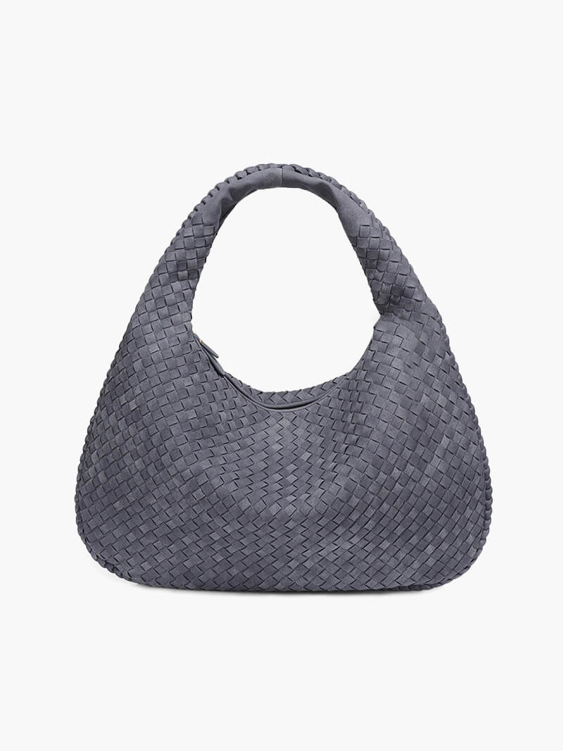Bolsa de camurça trançada XL