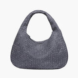 Bolsa de camurça trançada XL