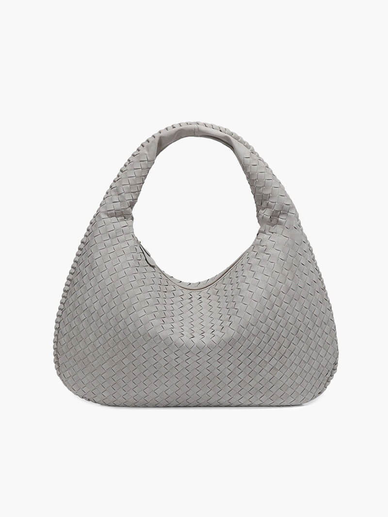 Bolsa de camurça trançada XL