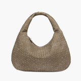 Bolsa de camurça trançada XL