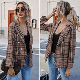 Pierina - Blazer Vintage de Manga Longa
