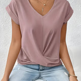 Ziva | Camiseta Casual com Decote em V