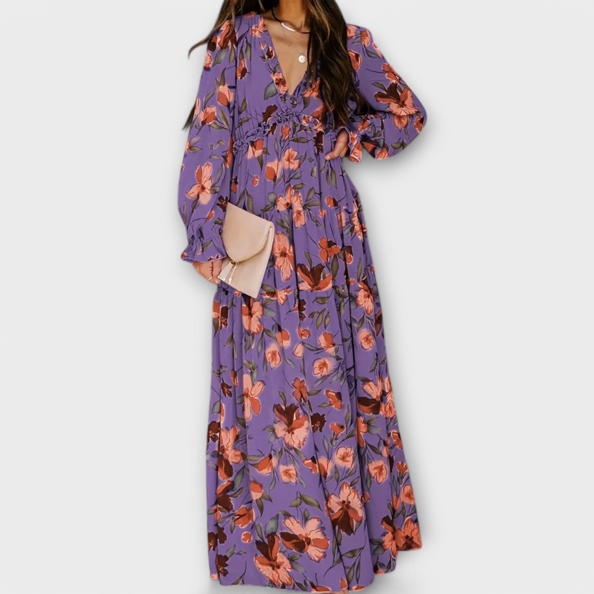 Ynah | Vestido Maxi Elegante