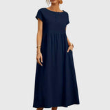 Giselle™ - Vestido Casual com Bolsos