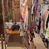 Andreia - Vestido casual com decote V