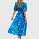 Merlin™ | Vestido Midi Floral Lisonjeiro
