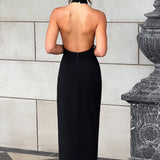 Vestido Maxi Adalia - Preto