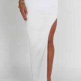 Saia Maxi Adorn - Marfim