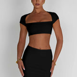 Top Adorn - Preto