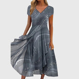 Aubrielle™ | Vestido Midi Fluido