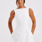 Vestido Mini Alana - Marfim