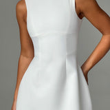 Vestido Mini Alana - Marfim