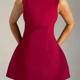 Vestido Mini Alana - Vinho