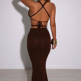 Saia Maxi Alexa - Chocolate