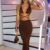 Saia Maxi Alexa - Chocolate