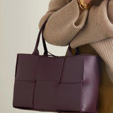 Alicia | Bolsa de couro trançado com design moderno